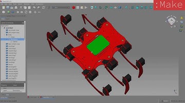 TAS - Hexapod Robot Open Source | Arduino | FreeCAD | Part 1