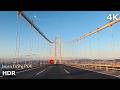 Japan 4K Skim|Highway Drive|Sleep & Relax|POV