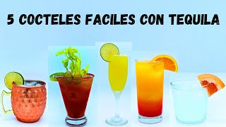 5 Cocteles Faciles Con Tequila