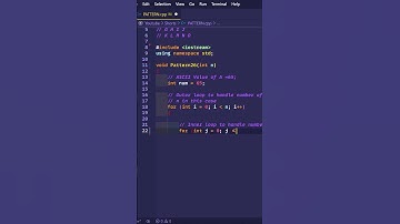 PATTERN-26||Continuous ALPHABET TRIANGLE pattern in C++ programming #shorts
