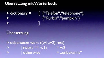 Sprachübersetzer in Haskell, Teil 1