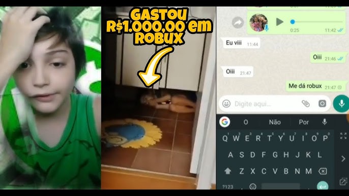 Quando você descobre que seu amigo jogador de Roblox ganhou robux através  de hack - iFunny Brazil