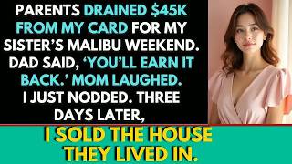 My Parents Charged $45k on My Credit Card for My Sister's Malibu Trip but When They Got Home…