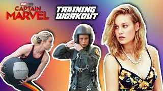 Captain Marvel DONUT 🍩 WORKOUT (Brie Larson) by Crazy Youngster 33,080 views 5 years ago 5 minutes, 7 seconds