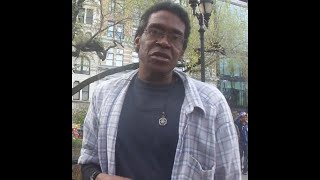 Luodong Mages Black Man On Sidewalk