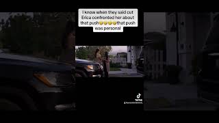 Why would she push Erica Mena so hard🤣 #viral #trending #tubi movie #loveandhiphop #funny #comedy
