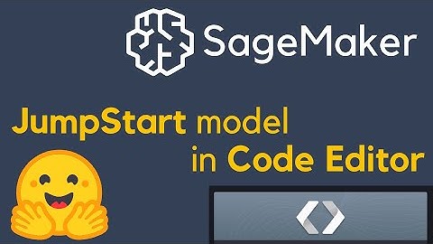 Using JumpStart models in Code Editor in the new SageMaker Studio