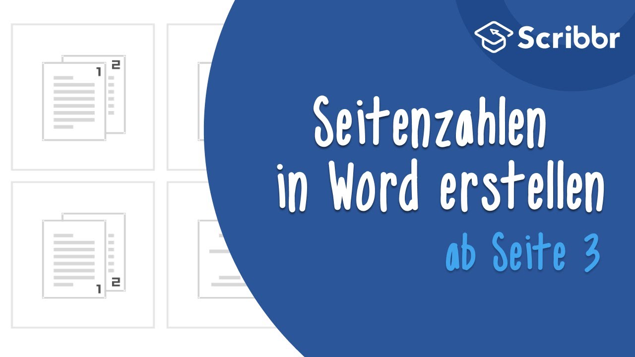 Seitenzahlen In Word Ab Seite 3 Erstellen In 2 Minuten Youtube