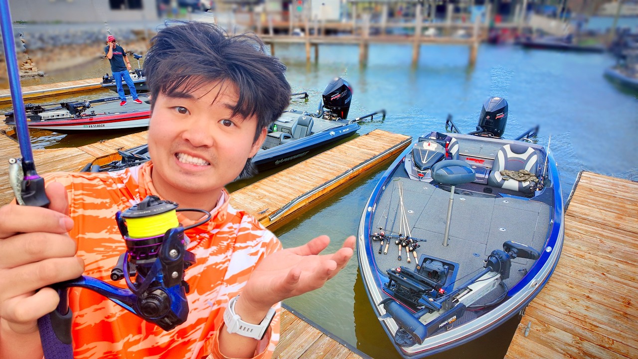 I Entered A GIANT Fishing Tournament