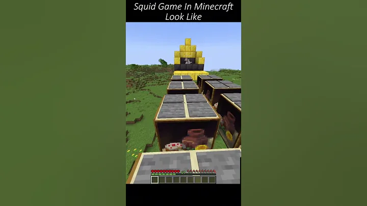 Squid Game In Minecraft Look Like