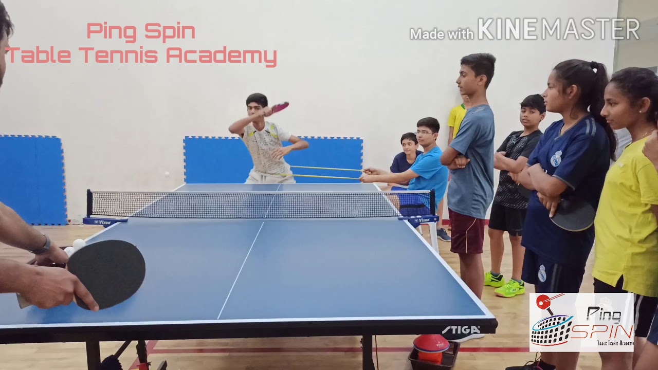 Table Tennis Exercise With Resistant Band YouTube