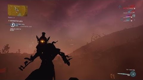 Warframe -  Glitch Time (Operator Darkness Skin)