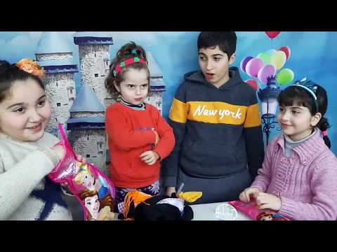 ბეფანას და ვლადის საჩუქრები, უამრავი ტკბილეული 2 ნაწილი.ako and princesses