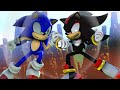 Sonic vs shadow  sonic animation