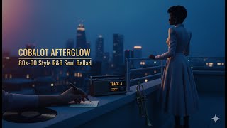 Cobalt Afterglow | Late 80s Early 90s  Style R&B Soul Ballad | Rooftop Romance Slow Jam