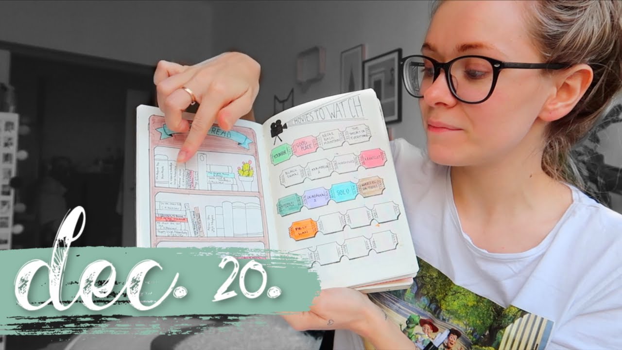 2 ÉVNYI BULLET JOURNAL BEMUTATÓ | VLOGMAS 2019.