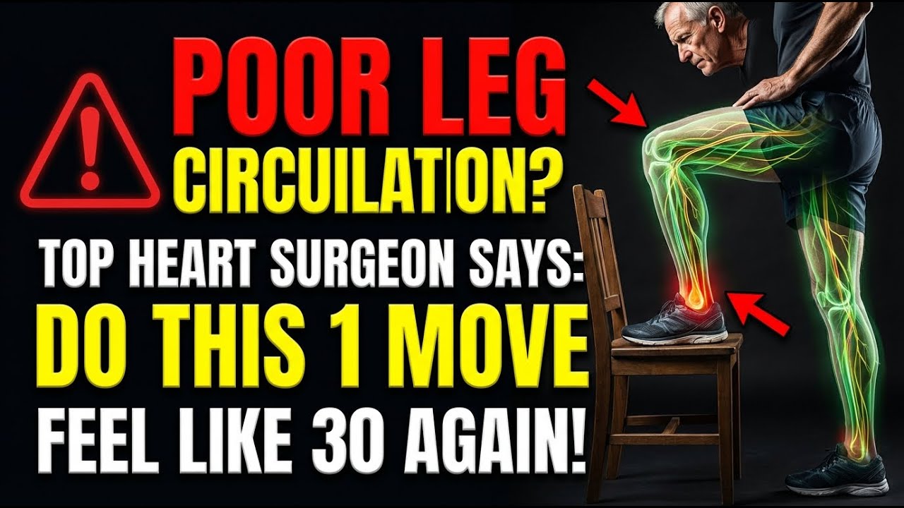 Over 60? A Surgeon Reveals the ONE Exercise That Keeps Blood Flowing to Your Legs”