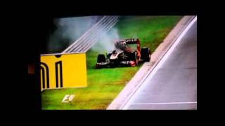 F1 2011 Crash Compilation