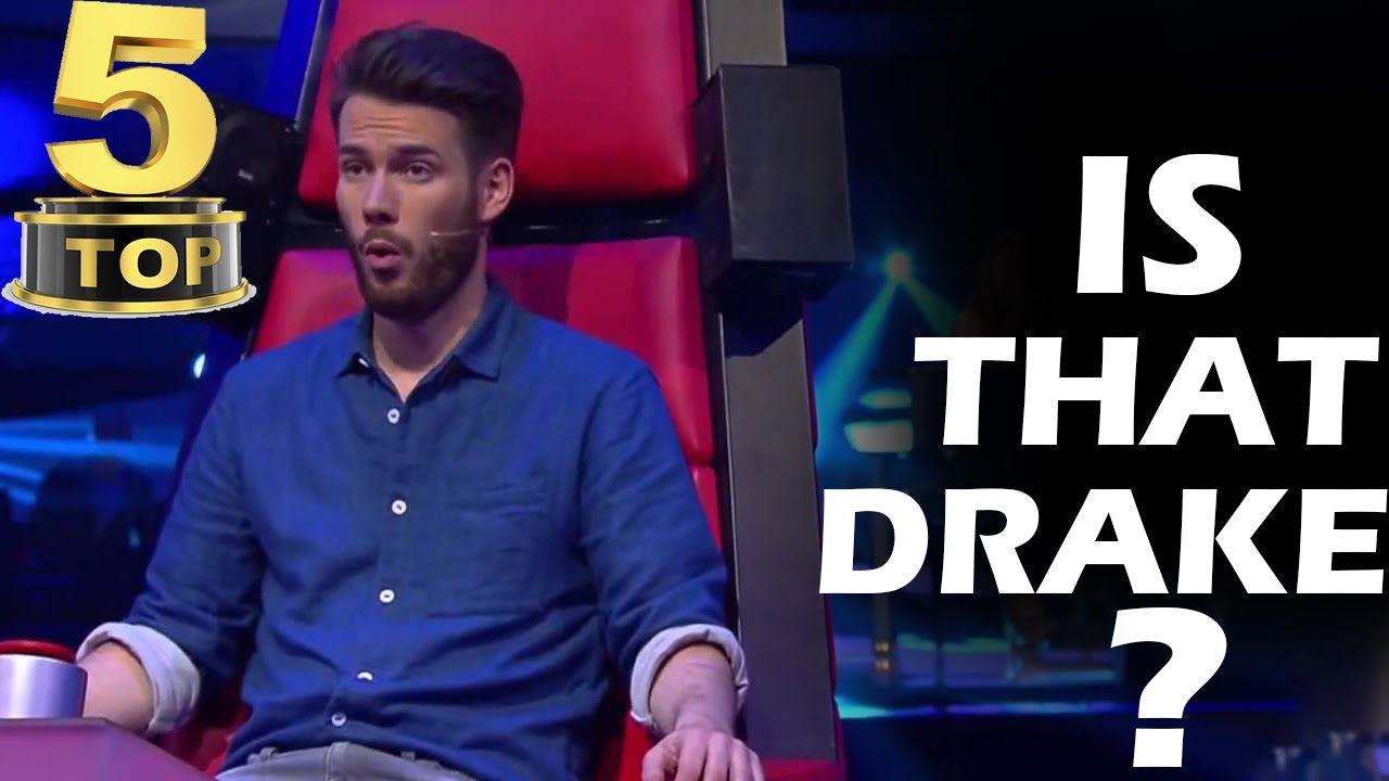 TOP 5 DRAKE COVERS ON THE VOICE BEST AUDITIONS YouTube