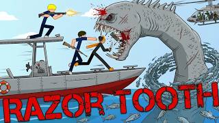 Sticknodes Animation Razor Tooth The Swamp Monster Attack Made By Zian Anime