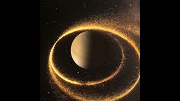 How Saturn got its rings! Recc’d by @Mrcuba05 #space #simulation #spacesim #universe