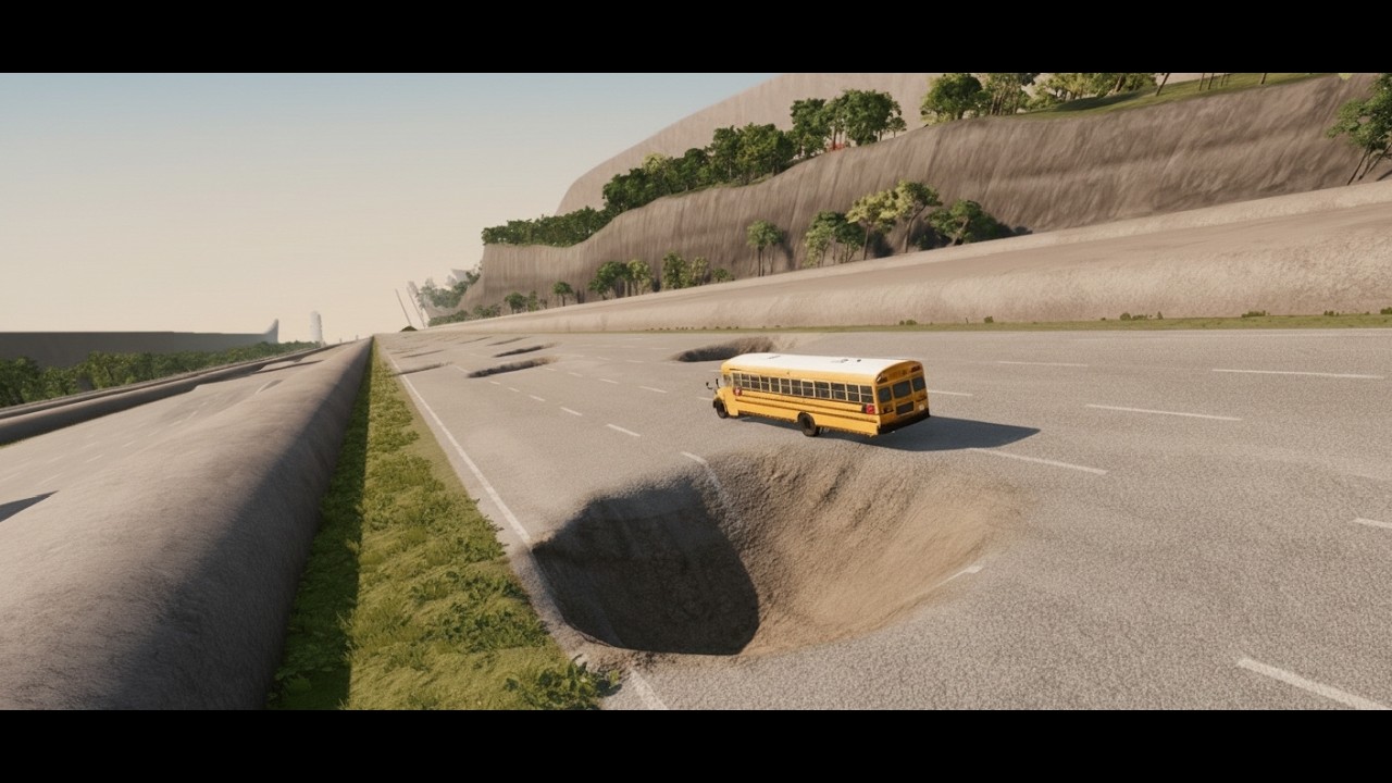 Full Throttle INSANE Long Downhill Mayhem! | BeamNG.drive Epic Crashes & Speed Test