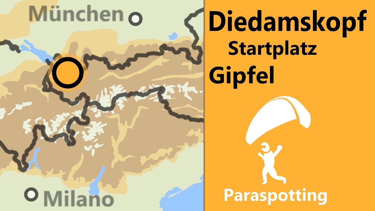Startplatz Gipfel Diedamskopf Vorarlberg | Paraspotting
