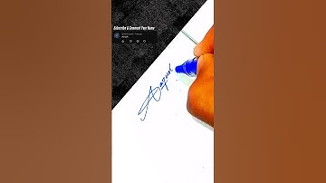 Sign Your Signature ✍🏻 Aarush name signature style ✨#signaturestyle #shorts