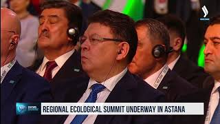 Astana’da Bölgesel Çevre Zirvesi düzenleniyor