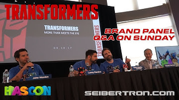 HASCON 2017: Transformers Brand Panel Q&A Sunday