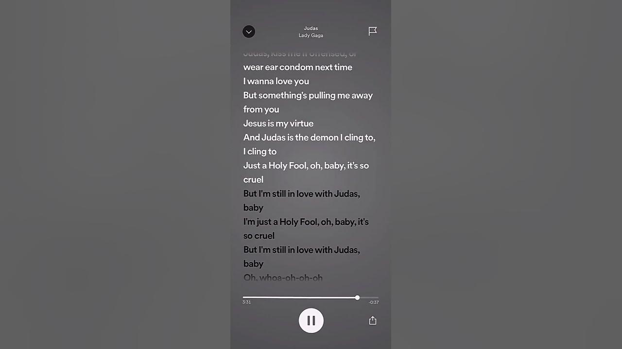 Judas -sped up #fypシ #spedup2023 #lyrics #spedups #spotify Judas -sped up #fypシ #spedup2023 #lyrics #spedups #spotify