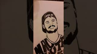 Gift 4 Mallu traveler||Stencil Art|| Mallu traveler mass Dialogue #shorts