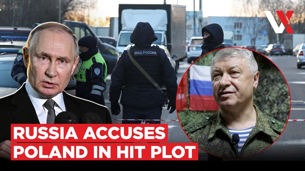 FSB Points Finger At Ukraine, Poland "Involved" After GRU Deputy Chief Shot In Moscow | VERTEX