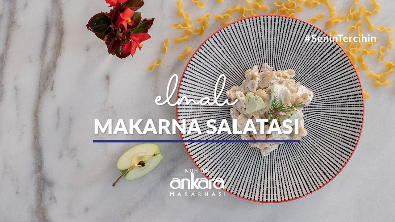 Doyurucu ve Pratik Elmalı Makarna Salatası Tarifi