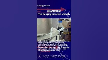 Stainless steel cylinder flanging punching multifunctional automatic hydraulic flanging machine