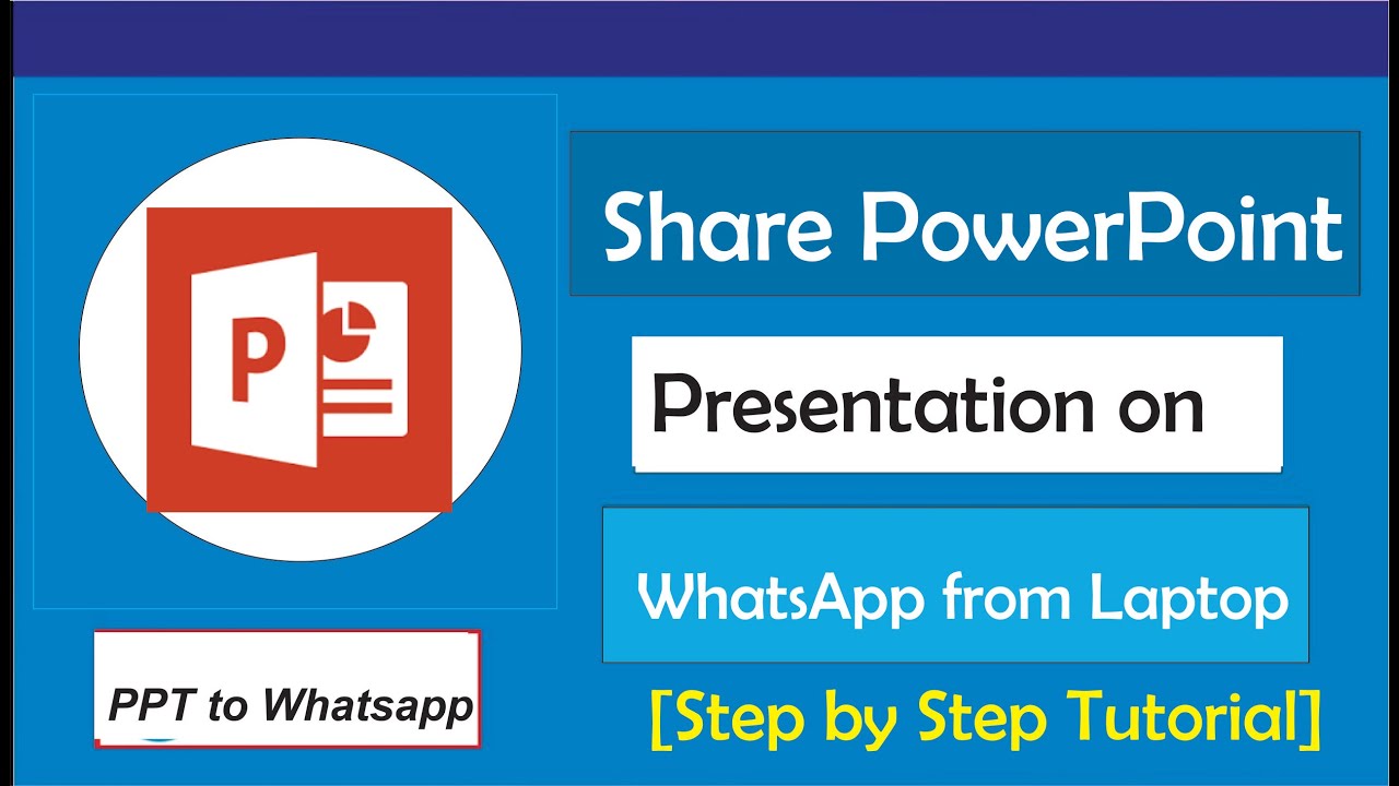 how to make presentation on whatsapp