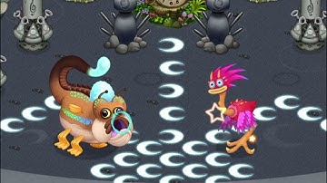 My Singing Monsters | Mythical Island - Yawstrich, Pinghound (duet)