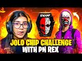 Jolo Chip 🔥🔥 Challenge With PN REX  || World&#39;s Hottest Chip 🌶🌶 || PN KIARA || GARENA FREE FIRE