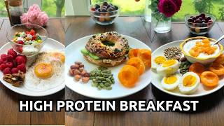 5 Balanced High Protein Breakfasts You Need to Try | Easy Breakfast Recipes |  Quick & Easy Recipes