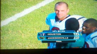 Tipped Hail Mary allows Jaguars to escape with victory over Texans 2010 31-24
