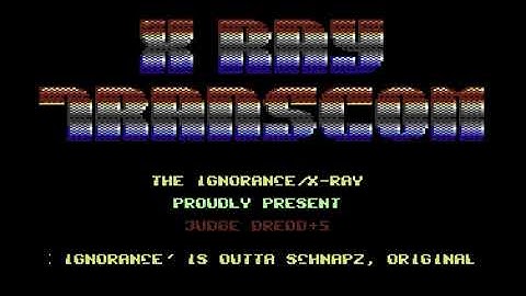 X-Ray and Transcom Intro 5 ! Commodore 64 (C64)