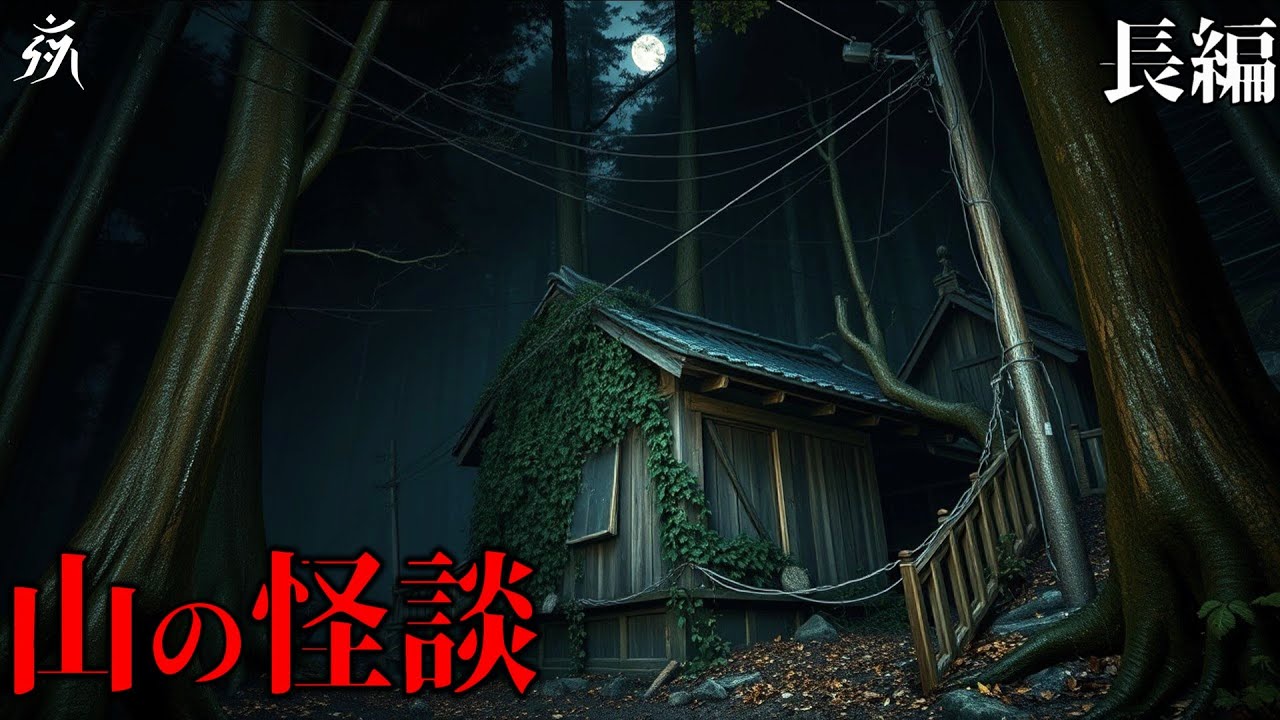 【怖い話】迷った山中で出会った不気味な一族【奇々怪々】単話完結/途中広告無し/作業用BGM/睡眠用BGM【奇々怪々】夜の朗読屋