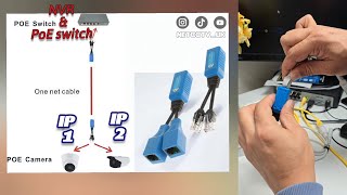 Ethernet Splitter Explained How To Use For Cctv Cameras Step-By-Step Save Cable
