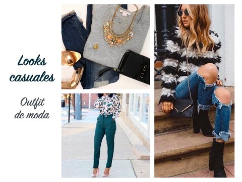 LOOK CASUALES PARA DIARIO / OUTFIT BONITO Y CÓMODO /CASUAL LOOKBOOK??? -  YouTube