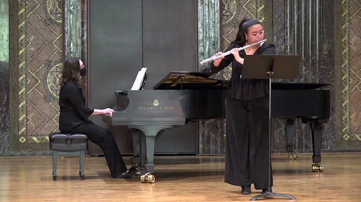 Lillie Kang, flute with Dr. Nicole Aldrich, piano