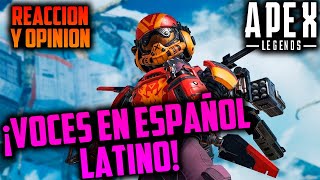 ¡Así serían las voces EN ESPAÑOL LATINO de Apex Legends! Reacción + Opinión (Fan-Dub) #2