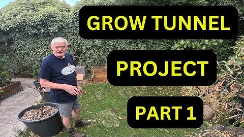 How to Build a DIY Backyard Grow Tunnel - Part 1: Materials and Setup