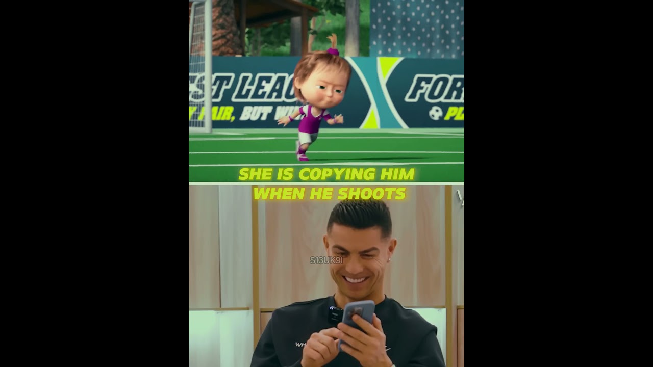 Ronaldo X Masha 🤝⚽️