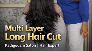 Multi layer long haircut ￼ screenshot 4