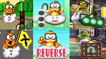 Evolution Of Lakitu In Mario Kart (Start Race, Rescue, Wrong Way, Final Lap & Finish) 1992-2025